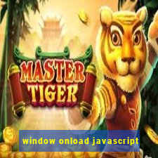 window onload javascript